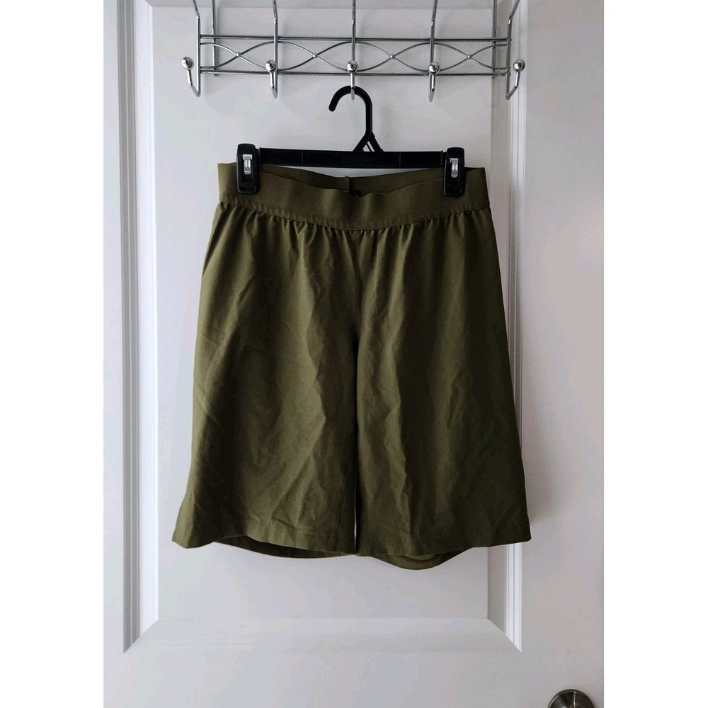 PEARL IZUMI Mens Prospect Short Green Pull-On Micro Ripstop Mountain Biking Sz M